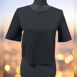 Black Kensie short sleeve top